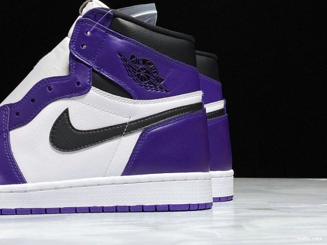 Rep Husky 1 555088-500 Court Air OG Purple Jordan High 0716
